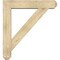 Ekena Millwork Traditional Craftsman Rough Sawn Bracket w/ Offset Brace, Douglas Fir, 8"W x 40"D x 44"H BKT0806X40X44TRA04RDF - alternate 2